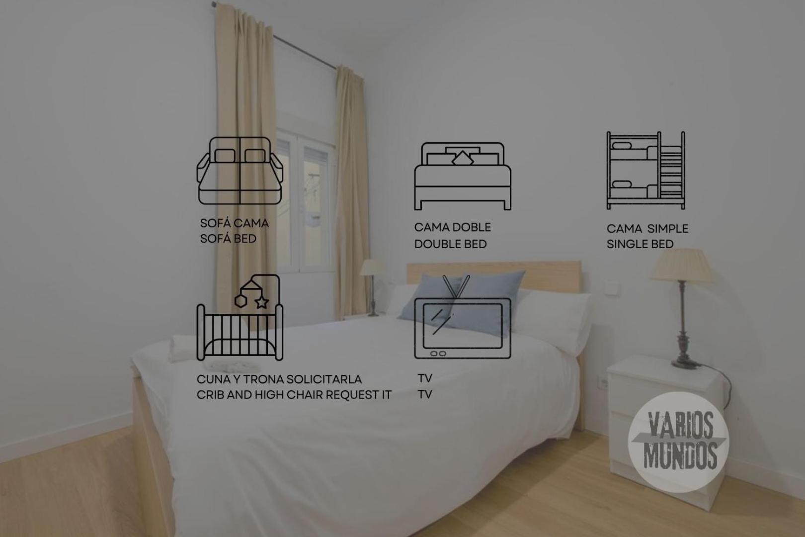 Acogedor Apt Para 5Pax En El Corazon De Chamberi Madrid Exteriör bild